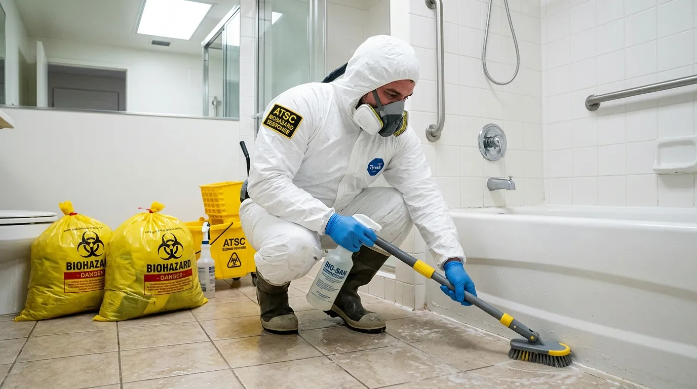 Decontamination equipment deployed for Blood Cleanup in Ankeny